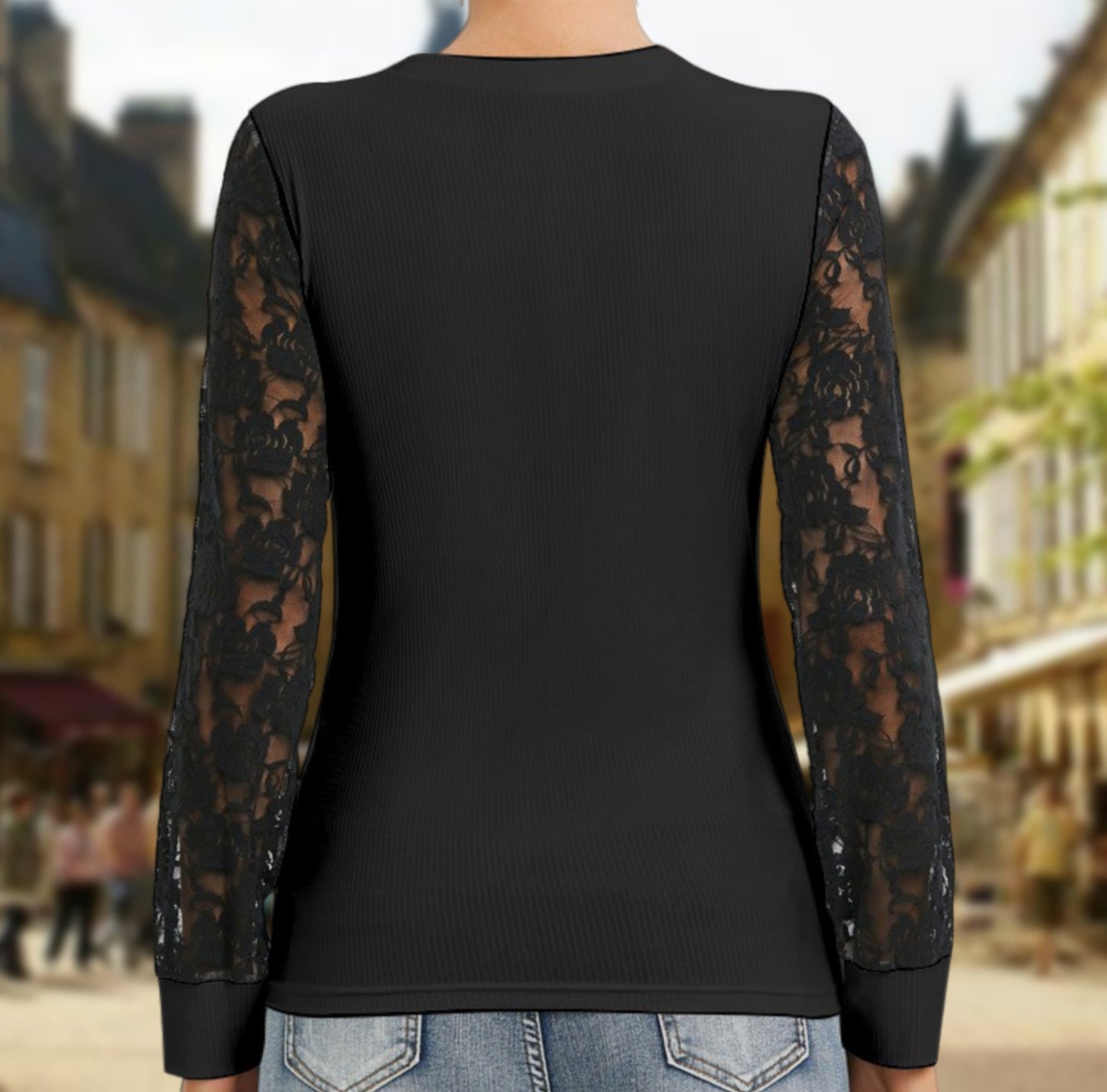 QUEEN OF SPADES T-shirt And Sleeve With Black Lace,cuckolding, hotwife dress, qos dress, queen of spades clothing, bbc  dress, qos skirt,