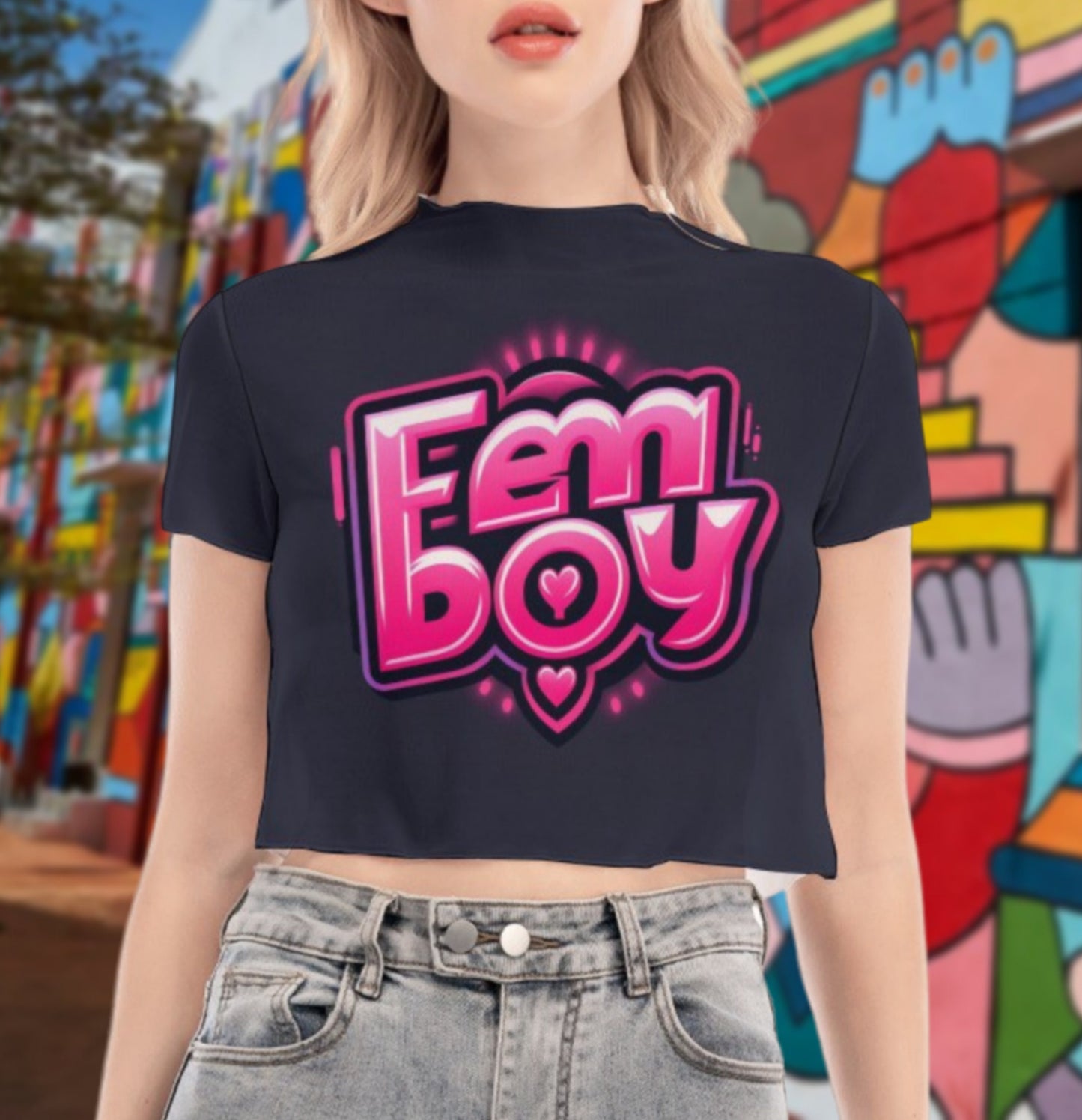 FEMBOY transparent croc top , sissy tshirt, girlboy, femboy,, slut clothing, crossdresser, LGBTQ, femboy, sissy croc top.