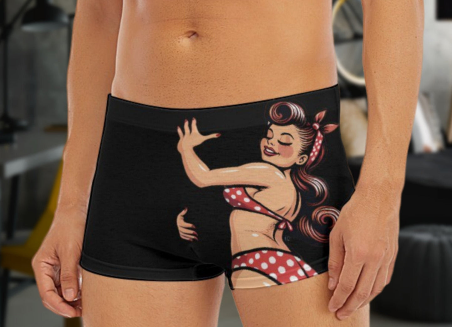 Irresistibly Funny" Boxer Briefs – Humorous & Comfortable Men’s Underwear