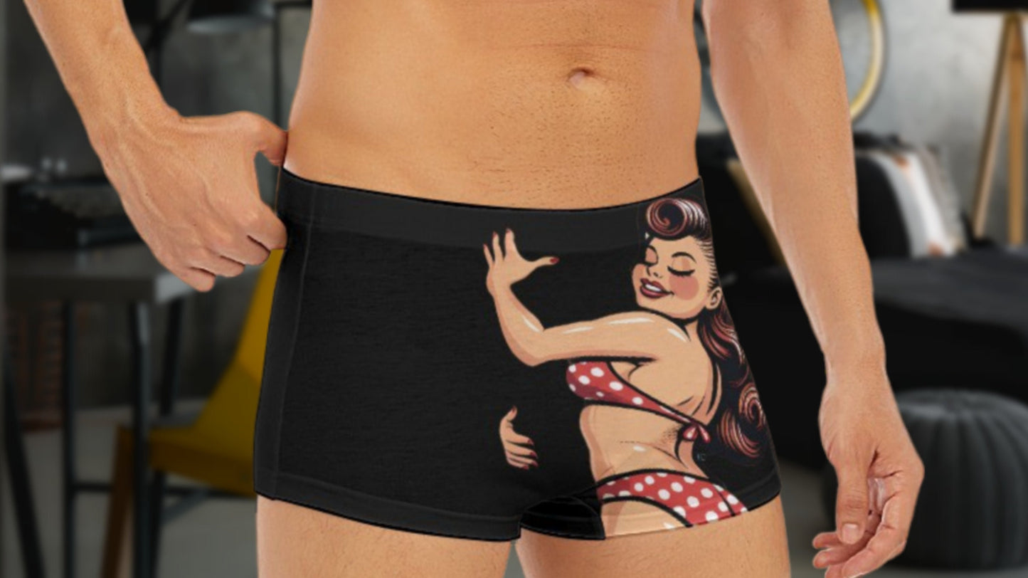 Irresistibly Funny" Boxer Briefs – Humorous & Comfortable Men’s Underwear