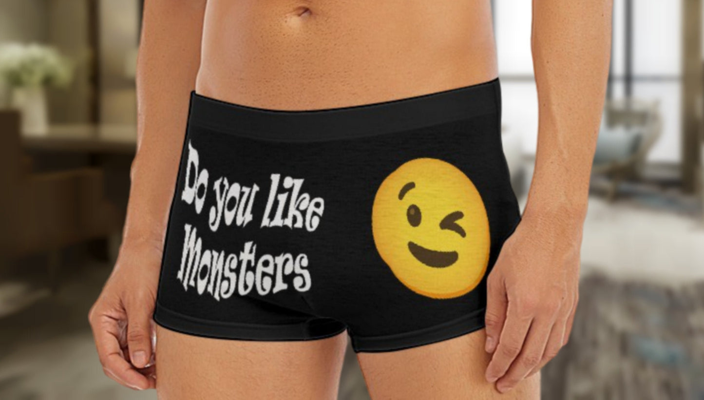 Do You Like Monster?" Boxer Briefs – Fun & Provocative Men’s Underwear