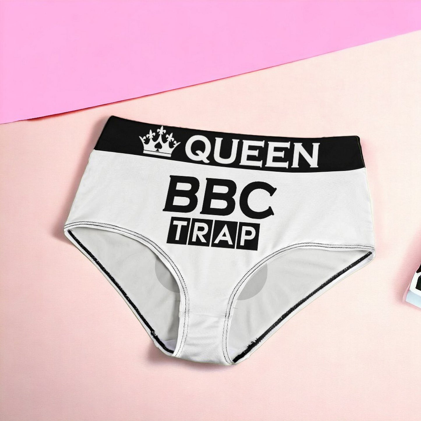 BBC TRAP panties, slut clothing, cuckolding, hotwife panties, qos panties, queen of spadess clothing, queen of spades panties