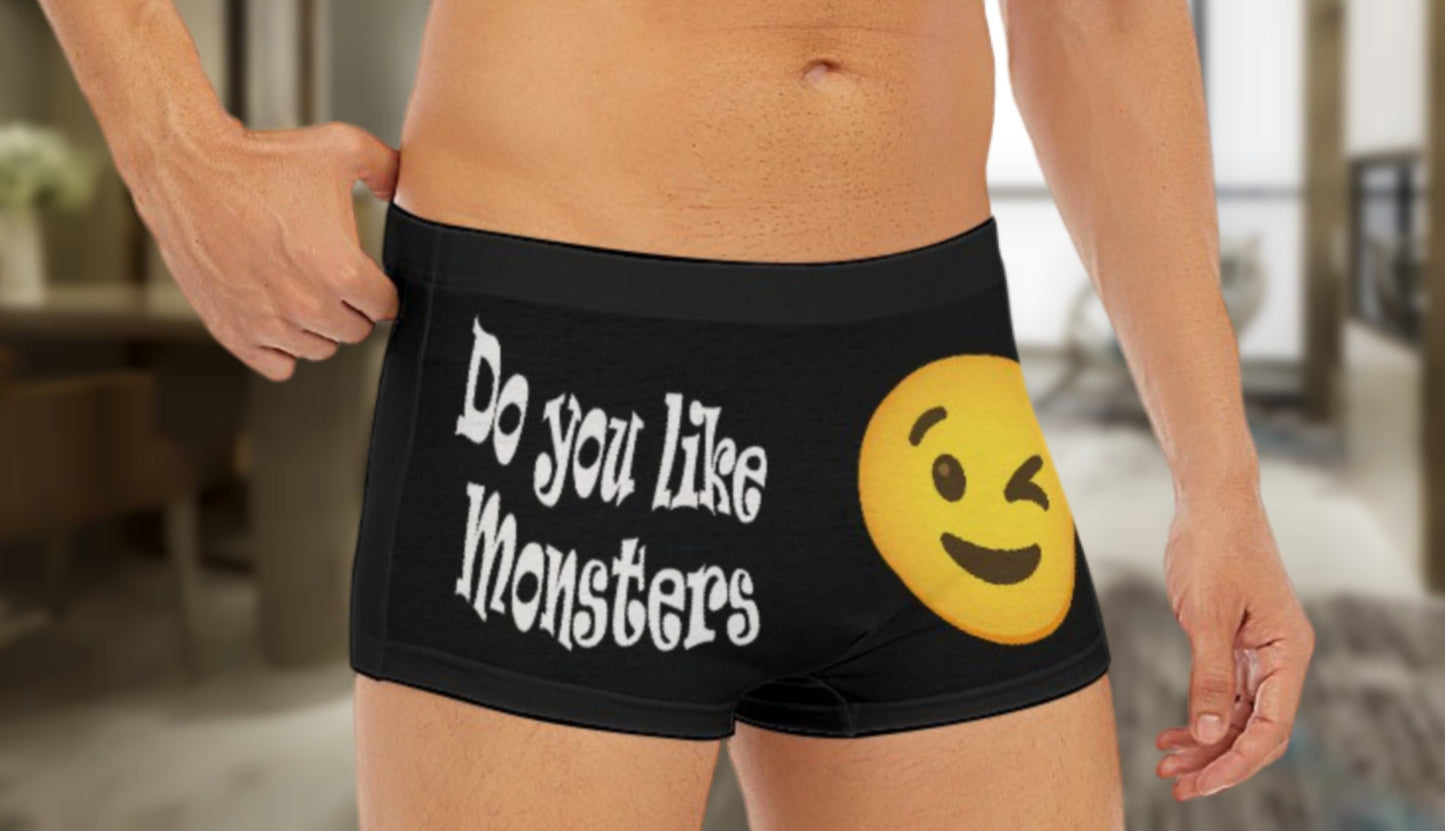 Do You Like Monster?" Boxer Briefs – Fun & Provocative Men’s Underwear