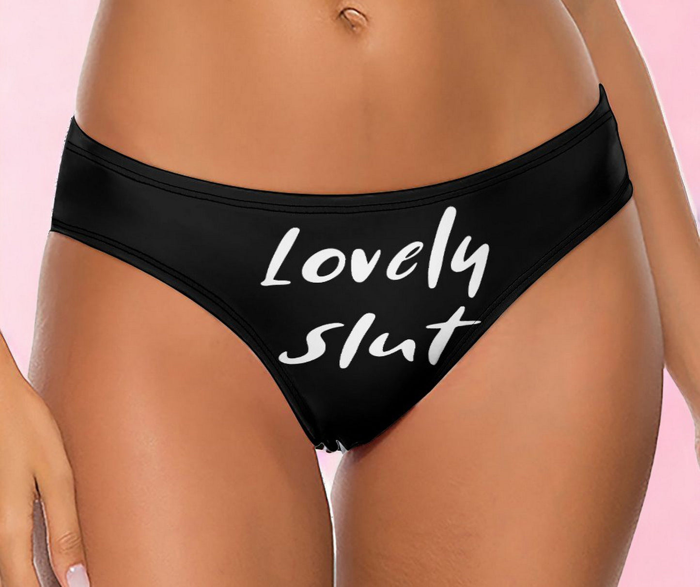 LOVELY SLUT thong, slut clothing, cuckolding, hotwife panties, slut clothing, naughty  panties.