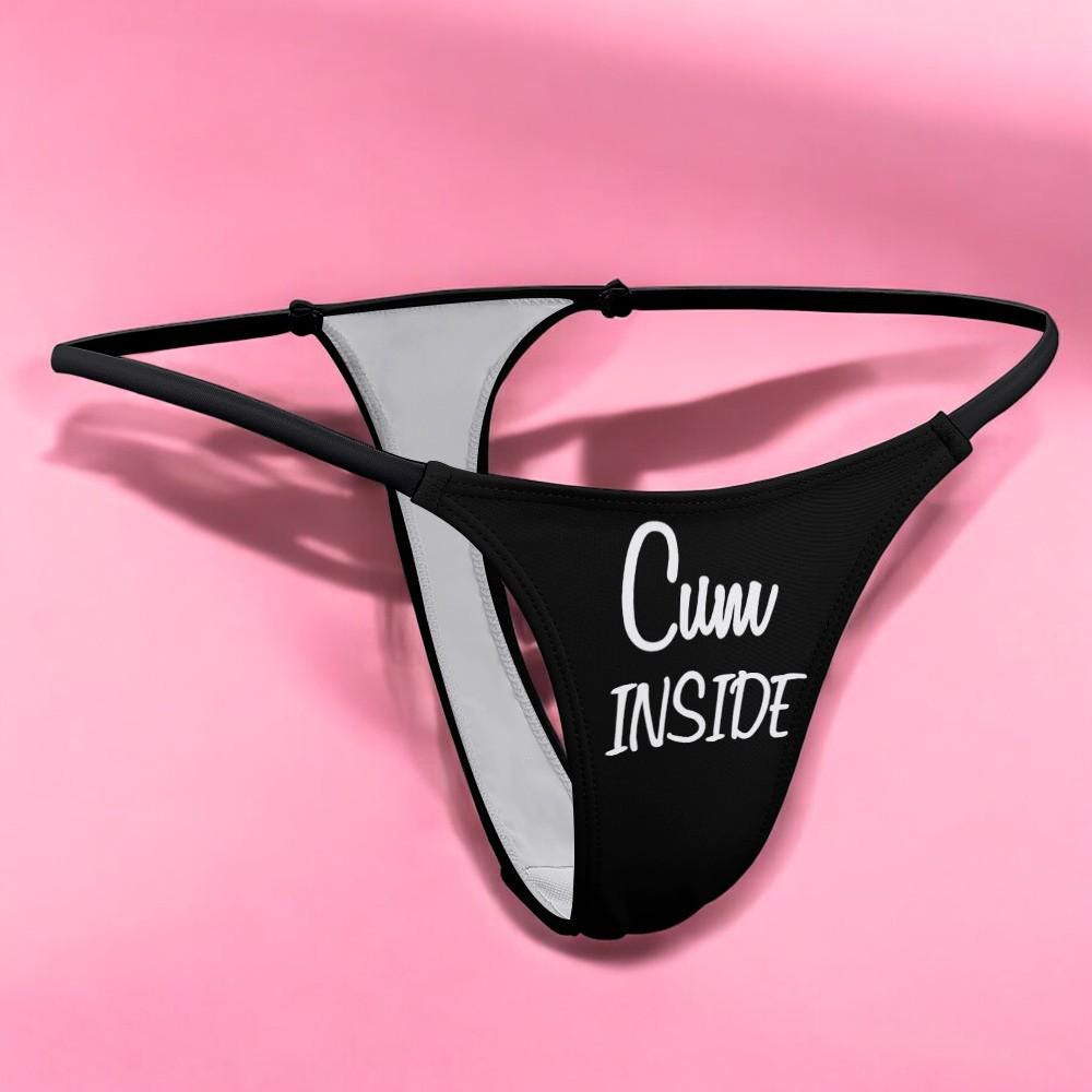 Cum Inside Thong - Irresistible and Seductive Slut Clothing for Hotwives, Cuckolding, and Naughty Panties to Fulfill Your Wildest Desires