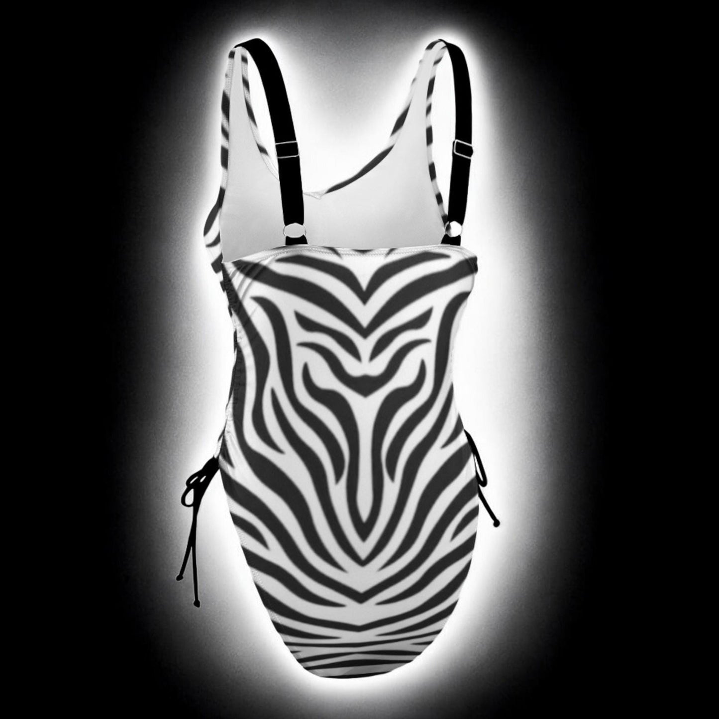 Zebra Queen of Spades Swimsuit – Sexy & Daring Hotwife Bikini