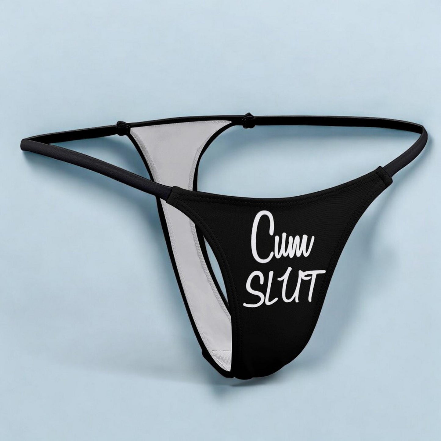 Cum SLUT Thong - Seductive Lingerie for Hotwives, Cuckolding, and Naughty Panties to Fulfill Your Wildest Desires and Fantasies