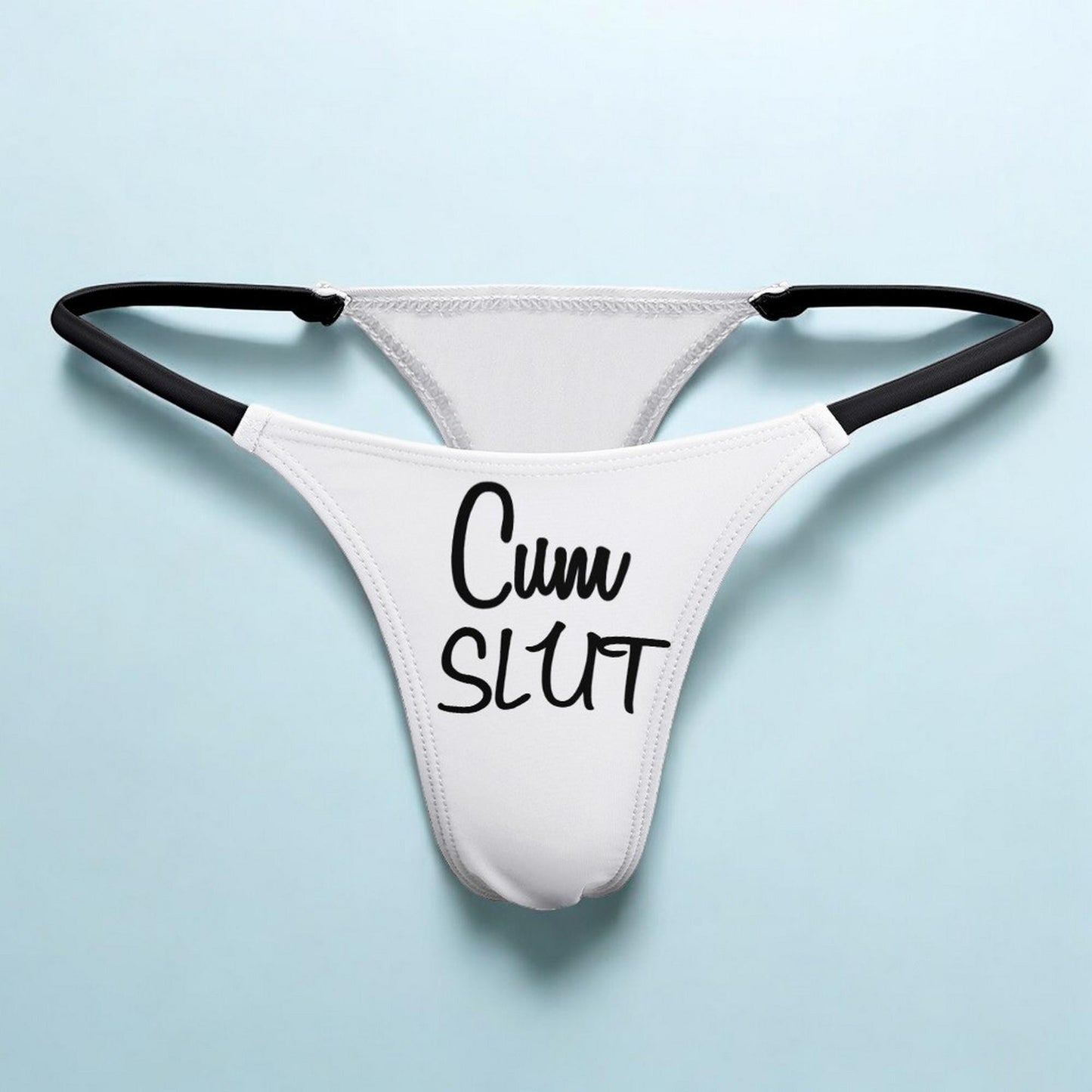 Cum SLUT Thong - Seductive Lingerie for Hotwives, Cuckolding, and Naughty Panties to Fulfill Your Wildest Desires and Fantasies