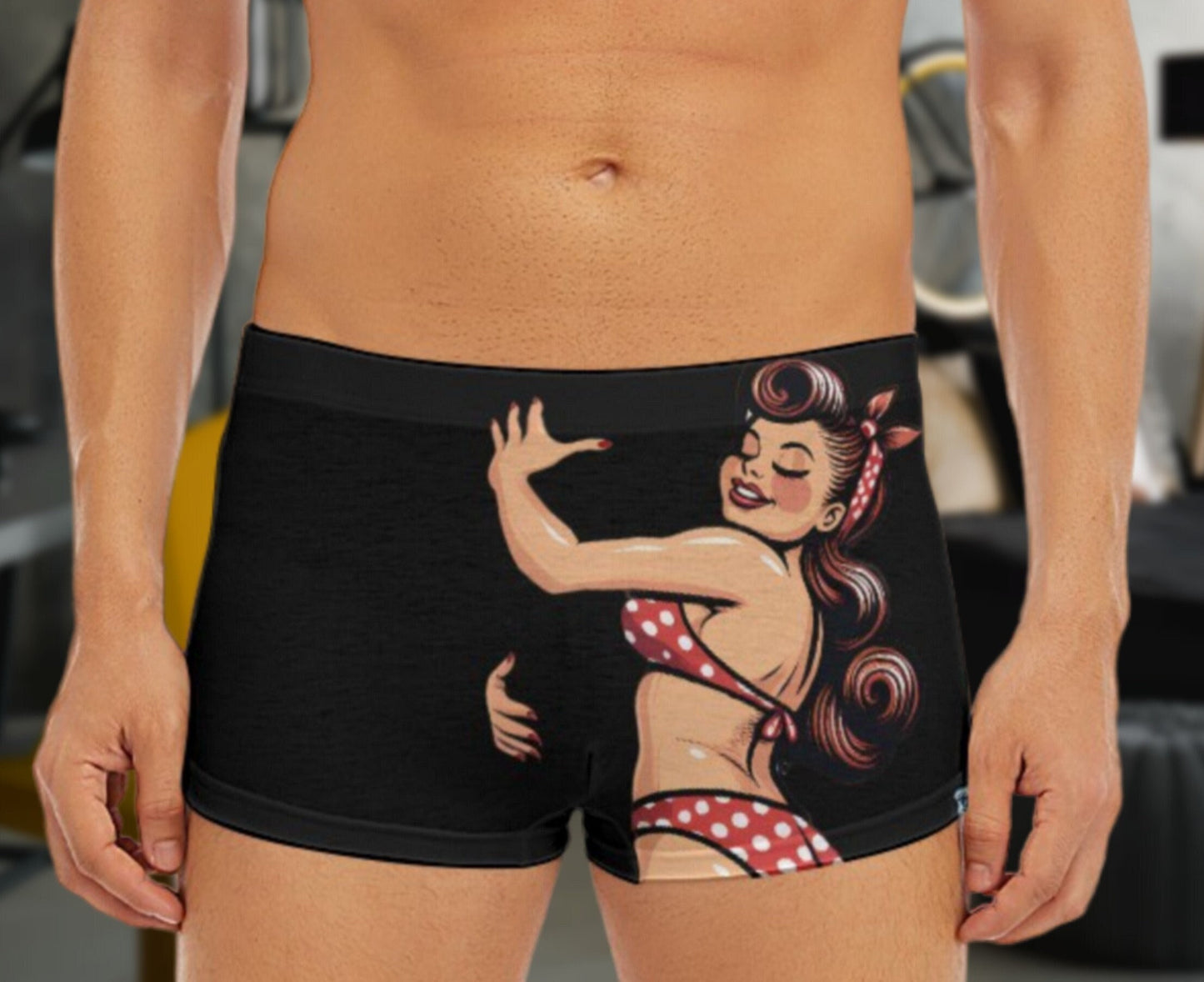 Irresistibly Funny" Boxer Briefs – Humorous & Comfortable Men’s Underwear