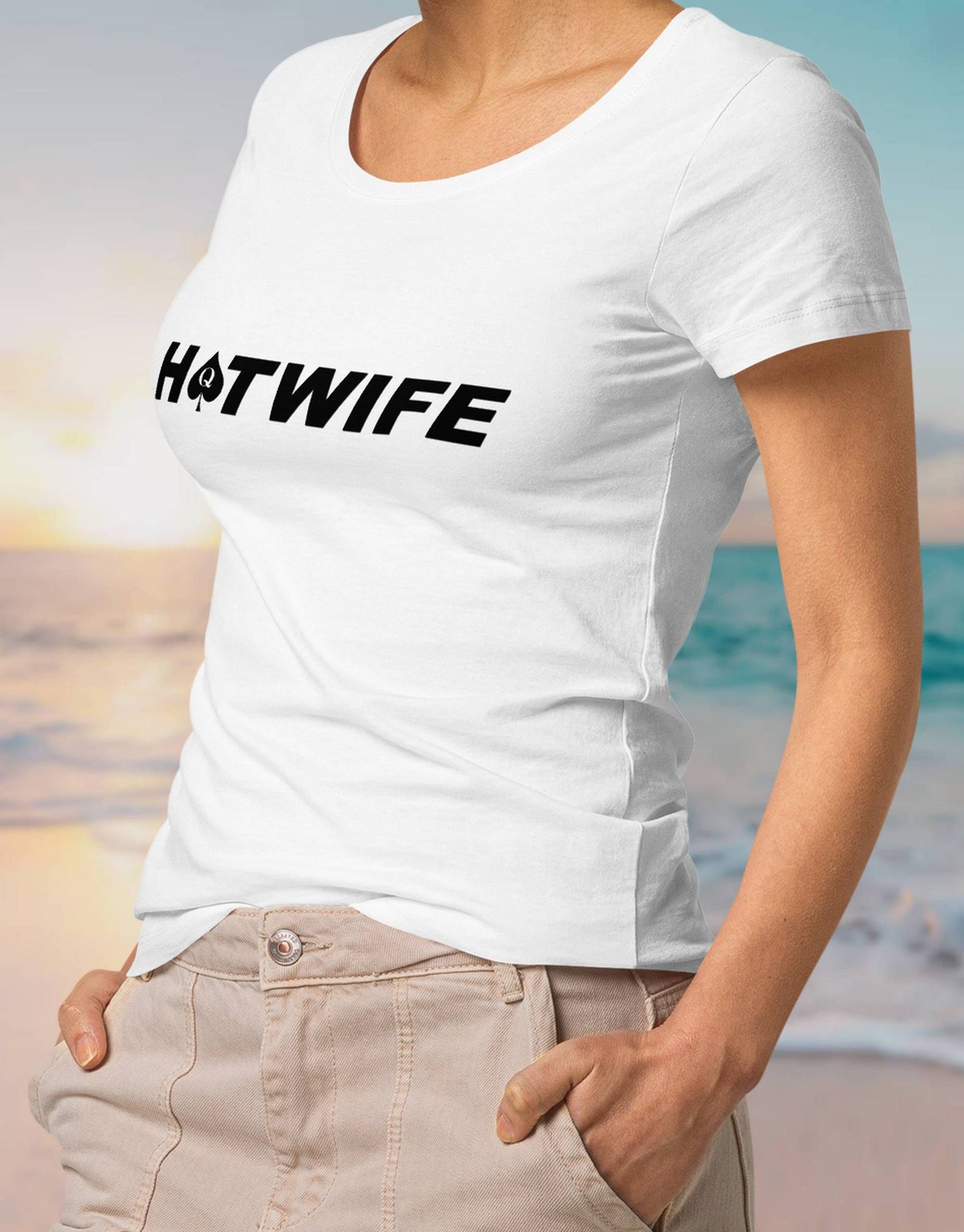 T-shirt HOTWIFE, Queen of Spades, BBC, hotwife clothing,