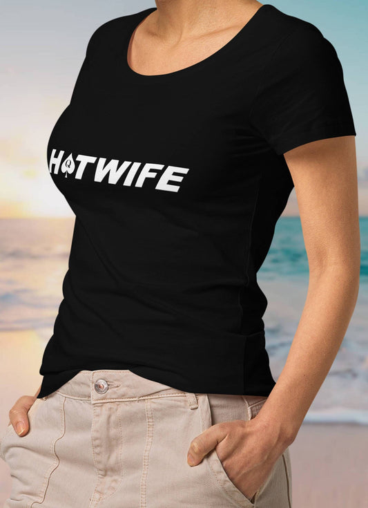 T-shirt HOTWIFE, Queen of Spades, BBC, hotwife clothing,