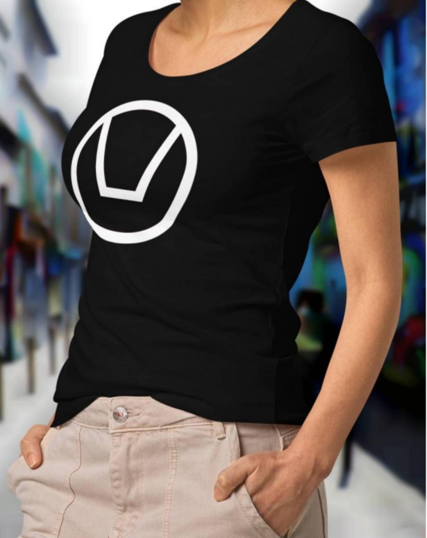 T-shirt SWINGER  symbol Black