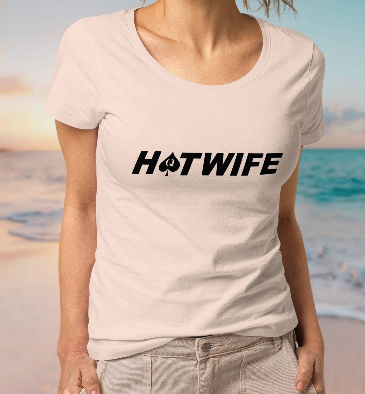 T-shirt HOTWIFE, Queen of Spades, BBC, hotwife clothing,