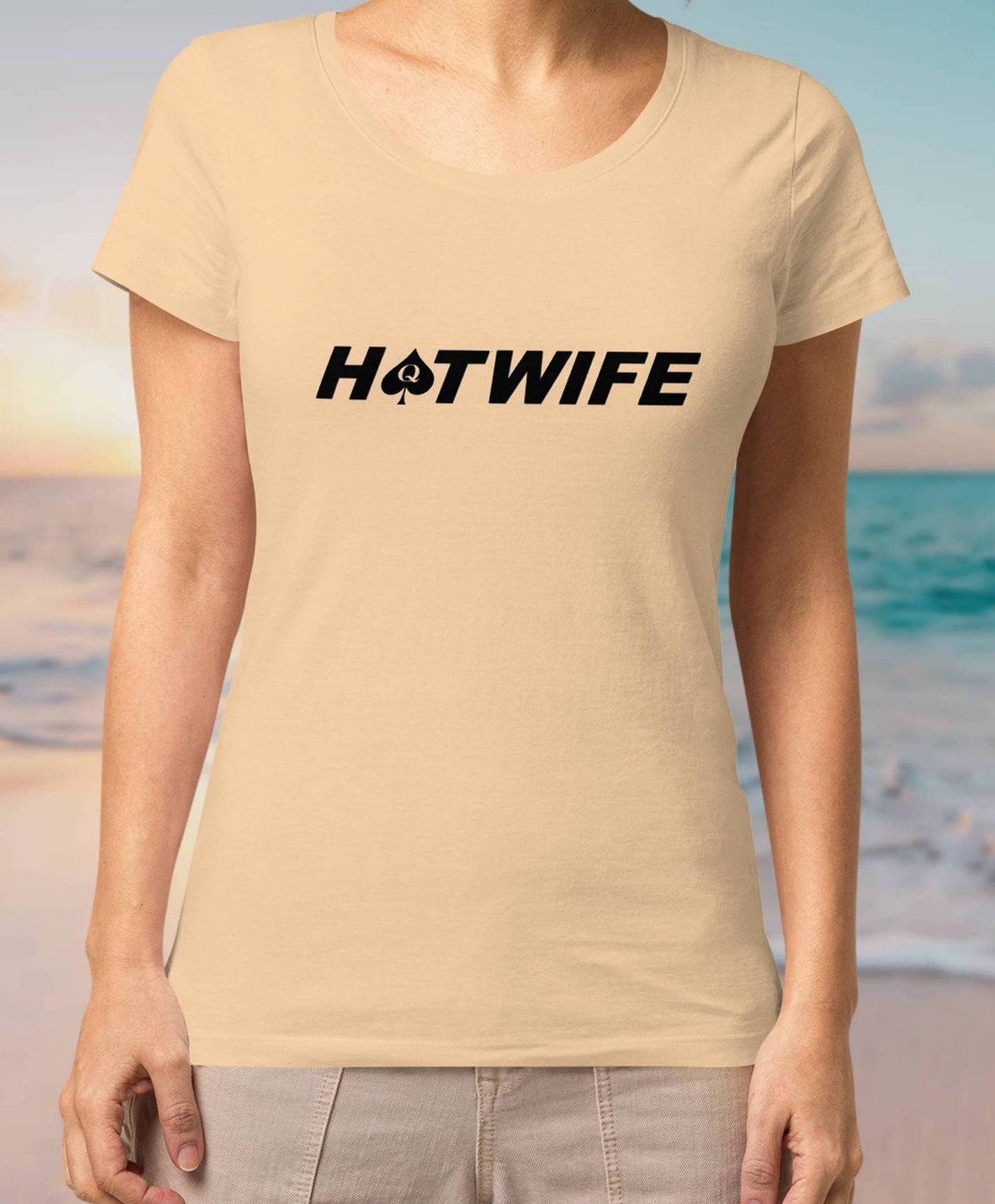 T-shirt HOTWIFE, Queen of Spades, BBC, hotwife clothing,