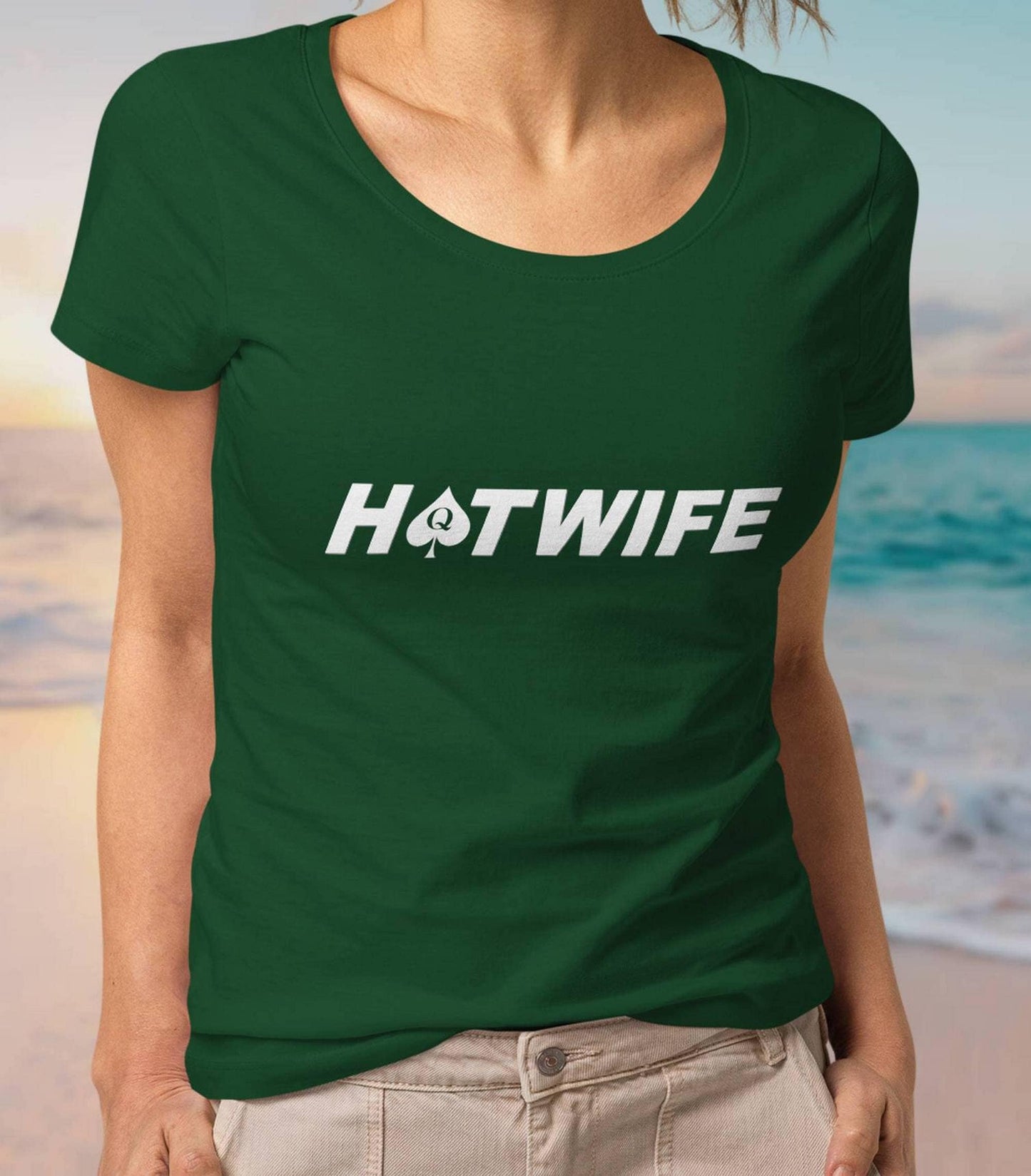 T-shirt HOTWIFE, Queen of Spades, BBC, hotwife clothing,