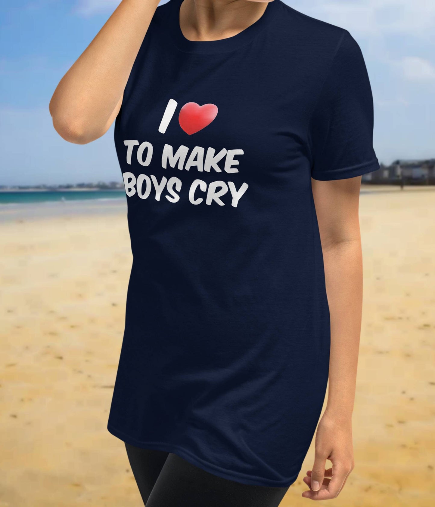 T-shirt I LOVE MAKE BOYS cry ,slut t shirt, custom, t-shirt hot wife, women t-shirt, hotwife,