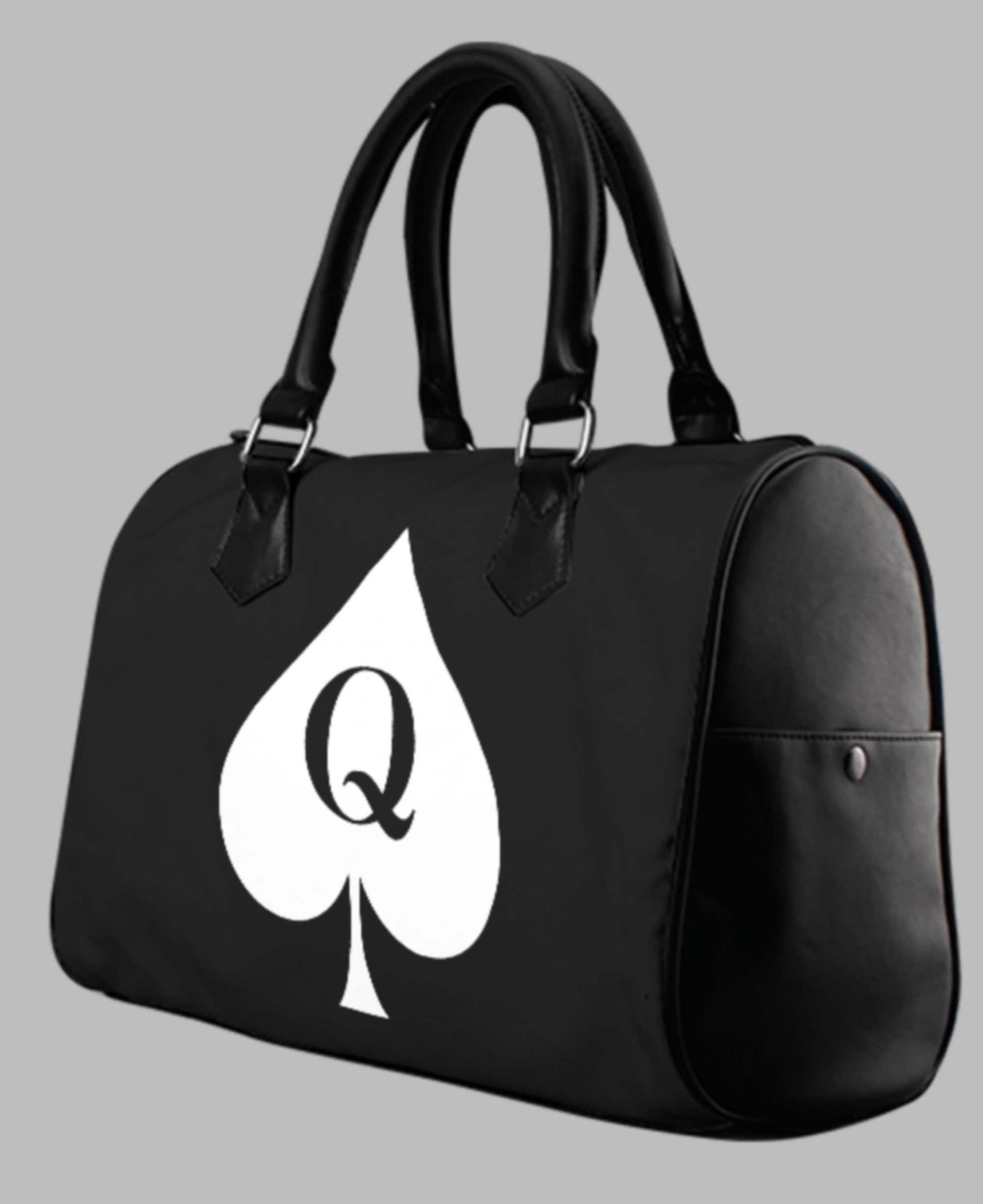 Handbag QUEEN OF SPADES, slut clothing, cuckolding, hotwife bag, qos bag, queen of spadess clothing, queen of spades