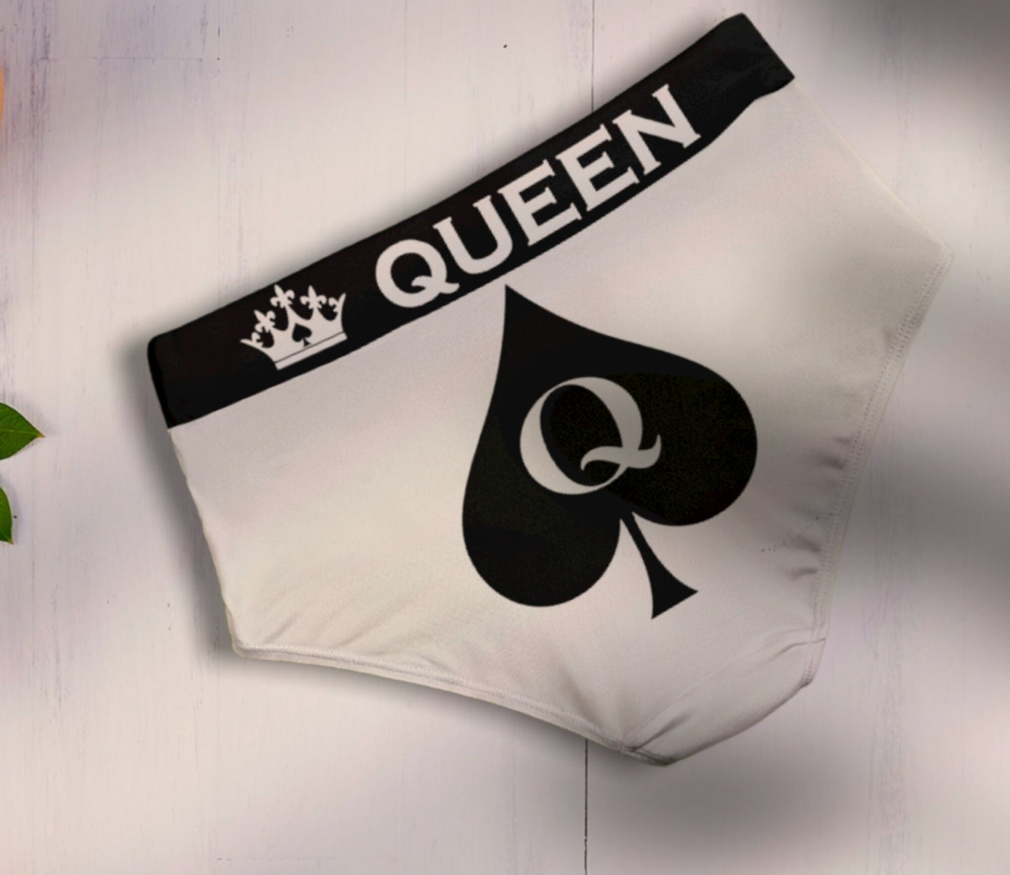 Panties BBC ONLY, slut clothing, cuckolding, hotwife panties, QOS panties, queen of spadess clothing, queen of spades panties