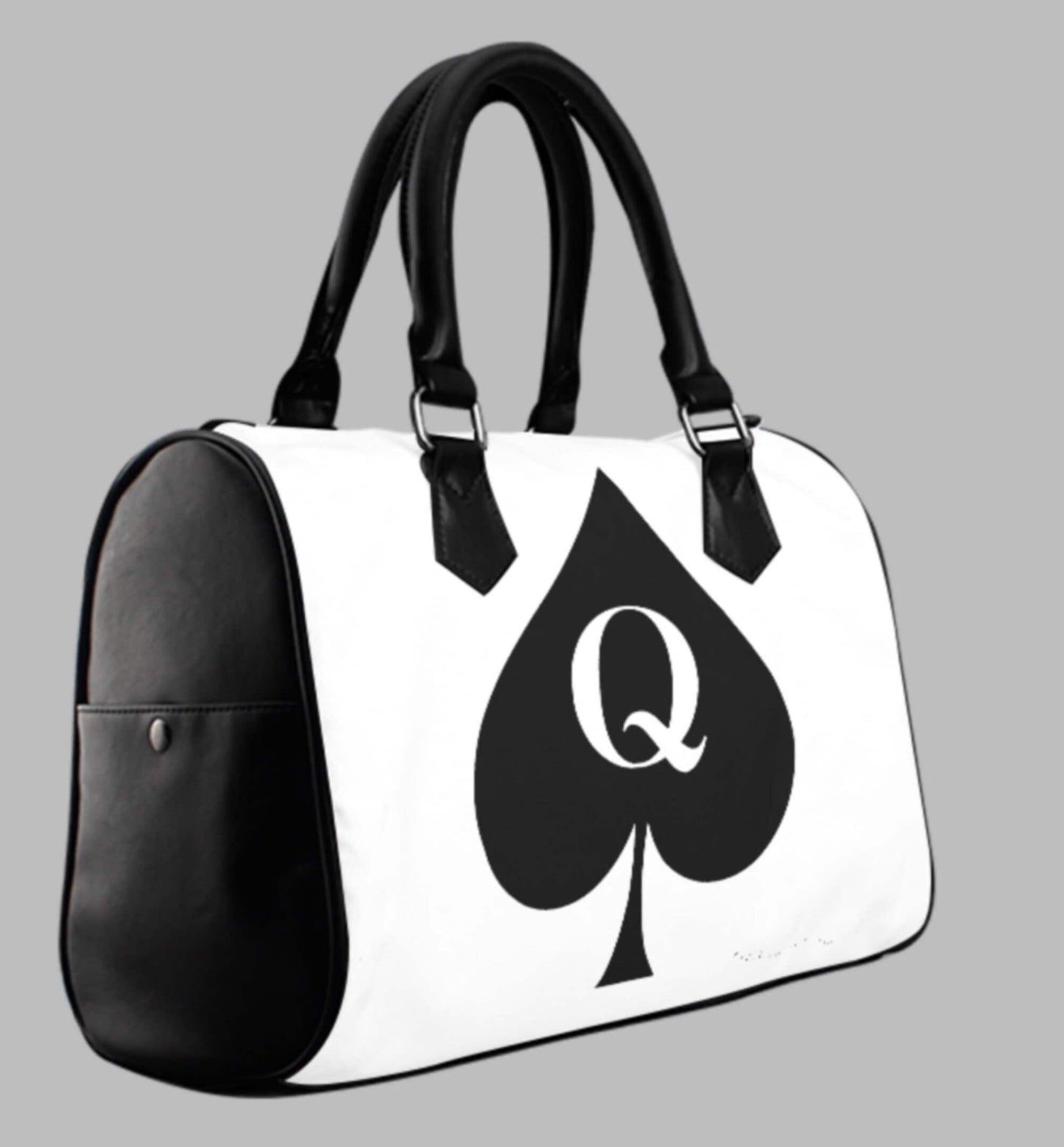 Handbag QUEEN OF SPADES, slut clothing, cuckolding, hotwife bag, qos bag, queen of spadess clothing, queen of spades