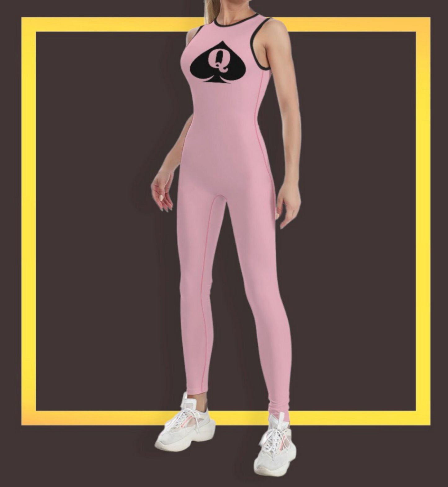 Fitness Suit, QUEEN of SPADES, QOS panties, queen of spadess clothing, sport suit queen of spades.