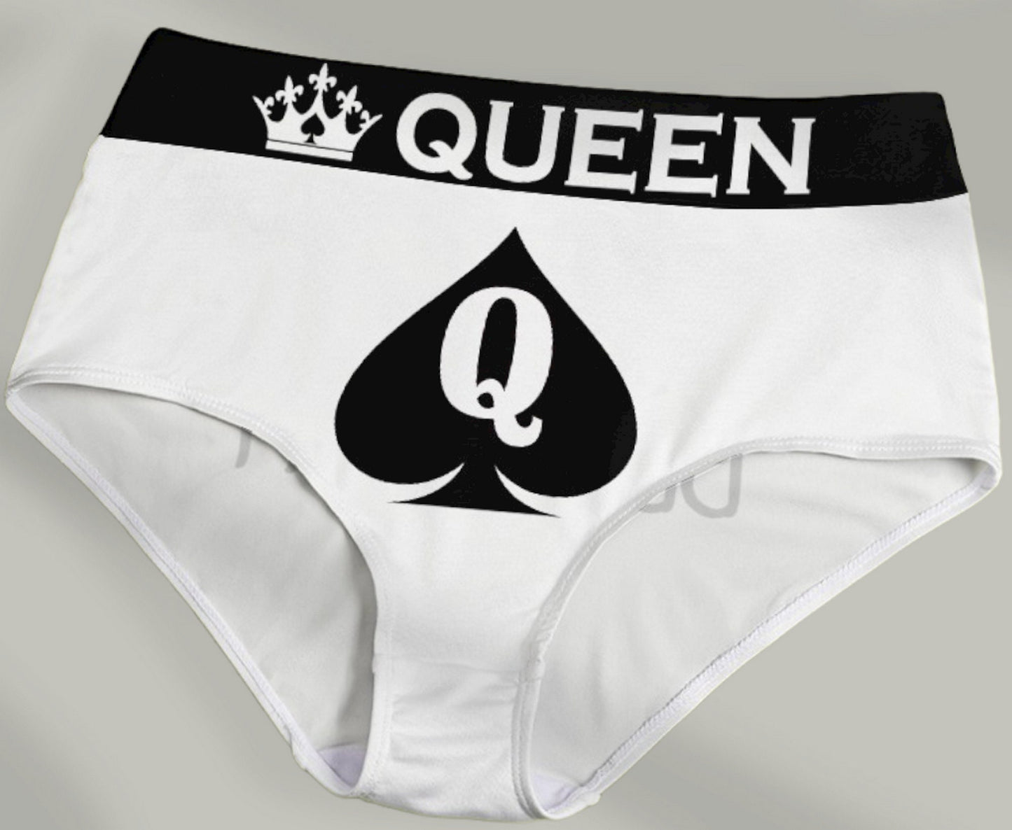 Panties  BBC Cum Hole, slut clothing, cuckolding, hotwife panties, QOS panties, queen of spadess clothing, queen of spades panties