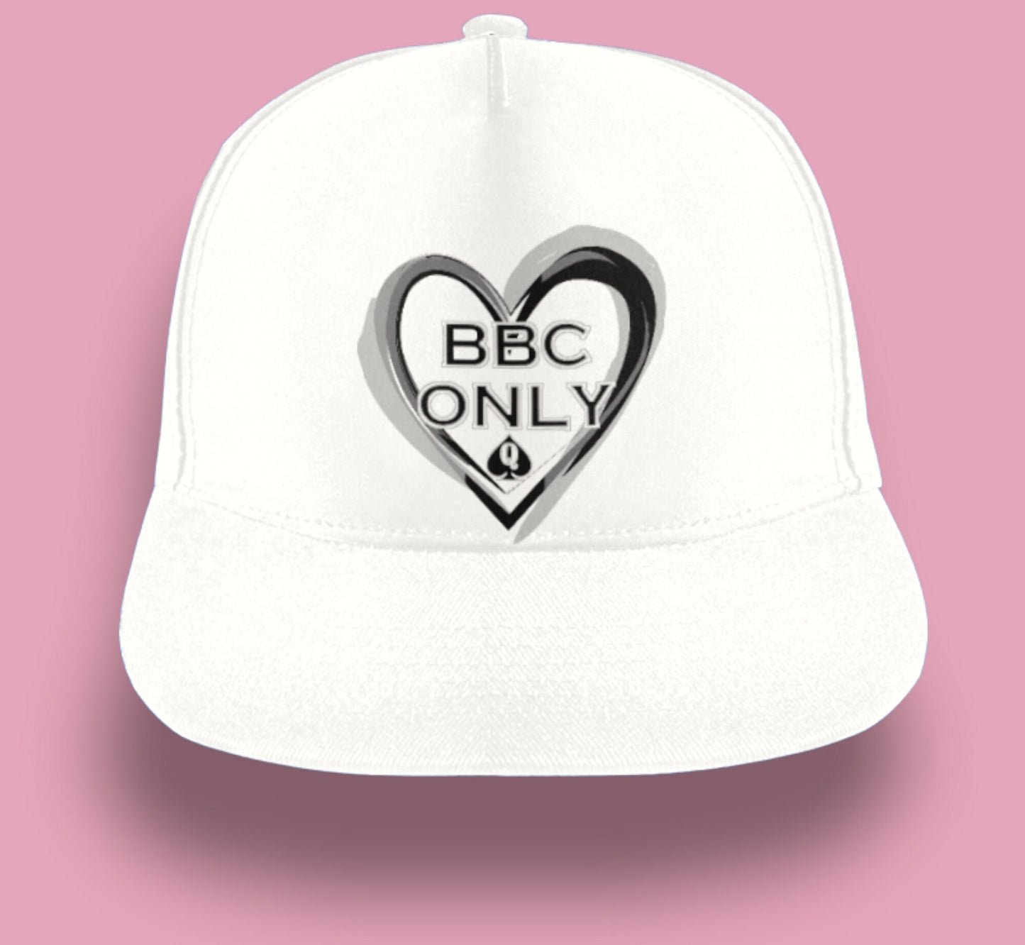 BBC ONLY Snapback Cap, slut clothing, cuckolding, hotwife panties, qos, queen of spadess cap, clothing,  queen of spades cap