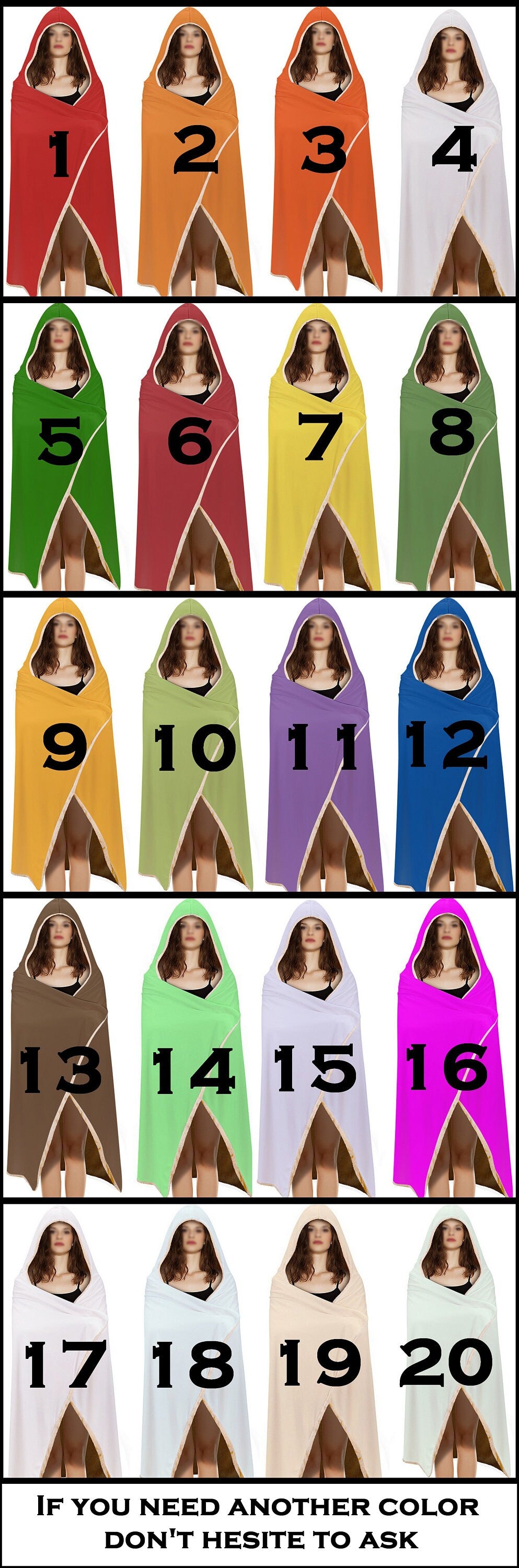 QUEEN OF SPADES Cloak Hooded Blanket, 20 colors, slut clothing, cuckolding, Bathrobe , qos Bathrobe, queen of spadess clothing,