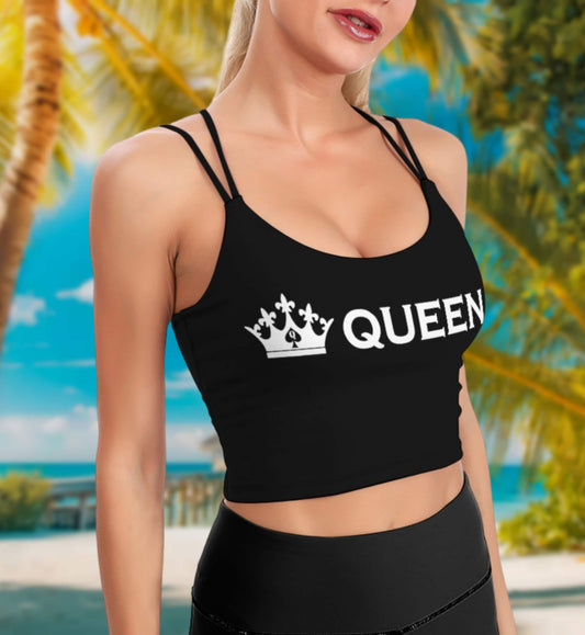 BBC ONLY Women's Cropped Top , 16 colors, top queen off spades, qos t-shirt,t-shirt bbc Cuckold , slut clothing