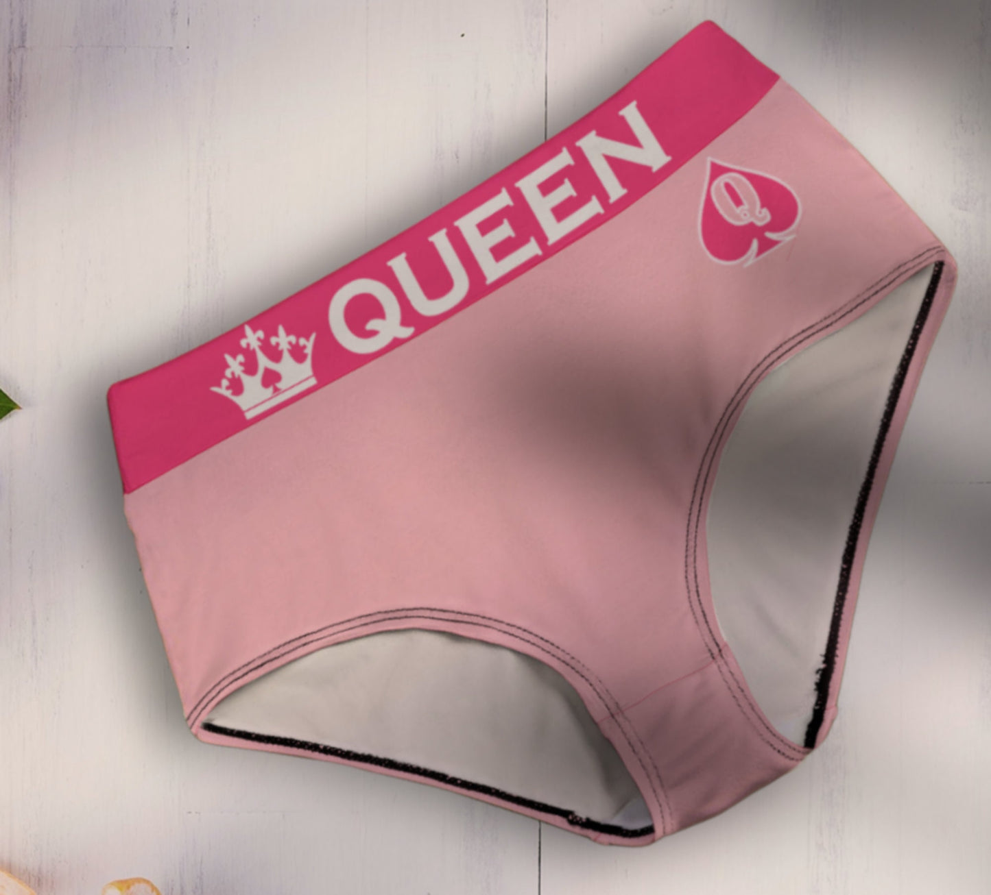 SISSY panties queen of spades, femboy panties, cuckolding, slut clothing, naughty  panties, princess panties, qos