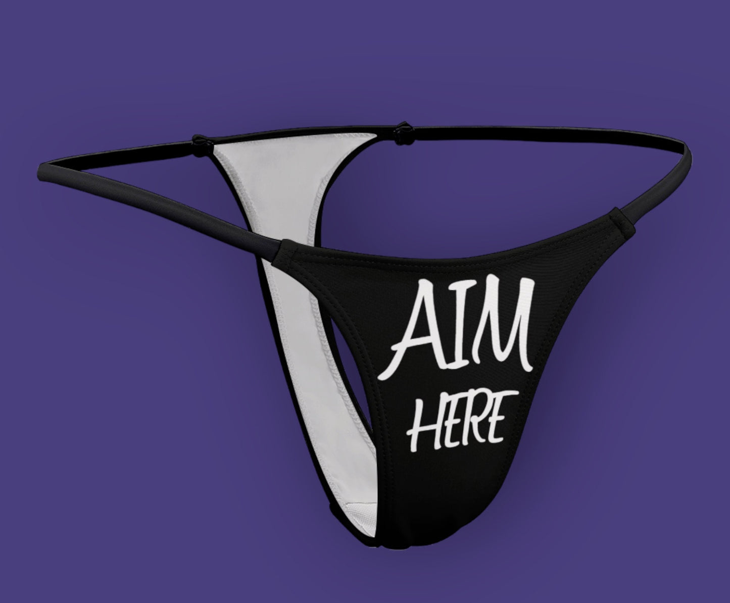 AIM HERE  Thong, slut clothing, cuckolding, hotwife panties, slut clothing, naughty  panties