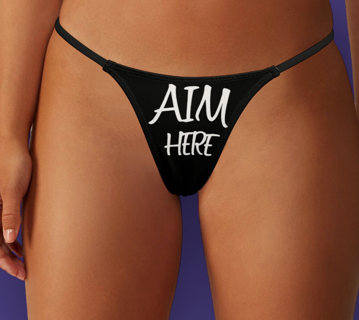 AIM HERE  Thong, slut clothing, cuckolding, hotwife panties, slut clothing, naughty  panties