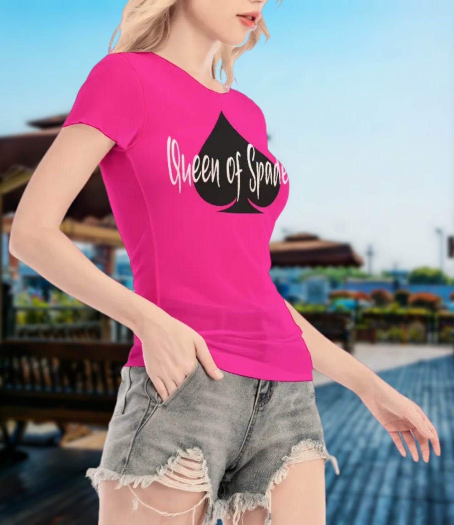 transparent tshirt QUEEN of SPADES, queen off spades tshirt, qos t-shirt,t-shirt bbc, Cuckold Womens t-shirt,, slut clothing