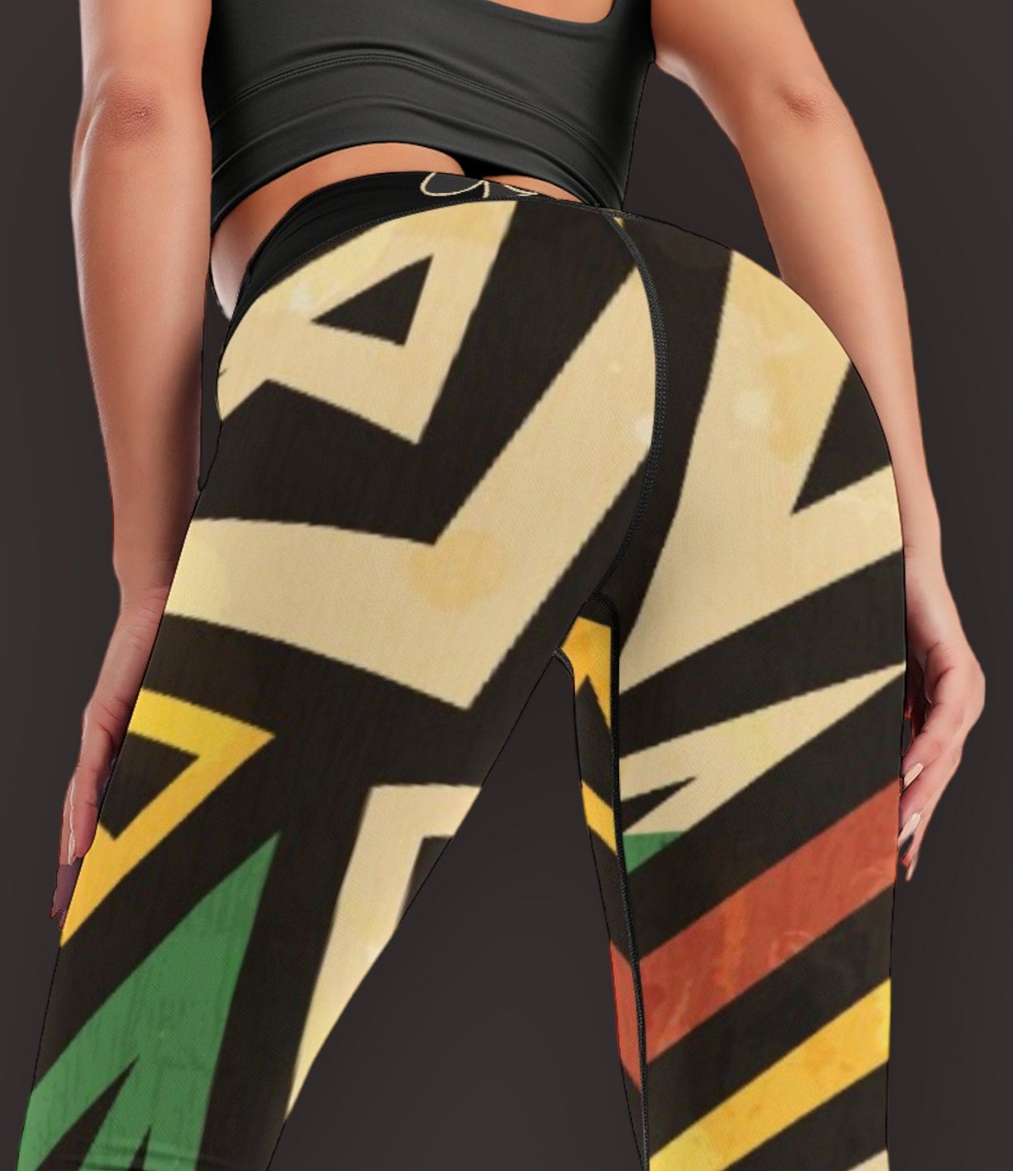 QUEEN OF SPADES African Tribal  legging, queen of spades, qos, queen of spades clothing, bbc slut, slut clothing, hotwife, qos clothing