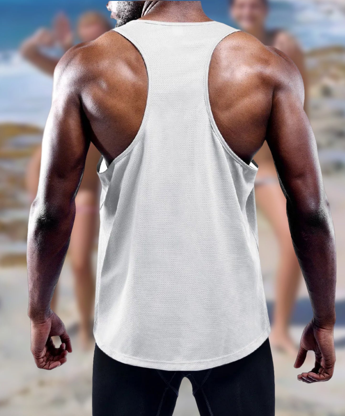 King of Spades Y-Back Muscle Tank – Stylish & Powerful Gym Wear