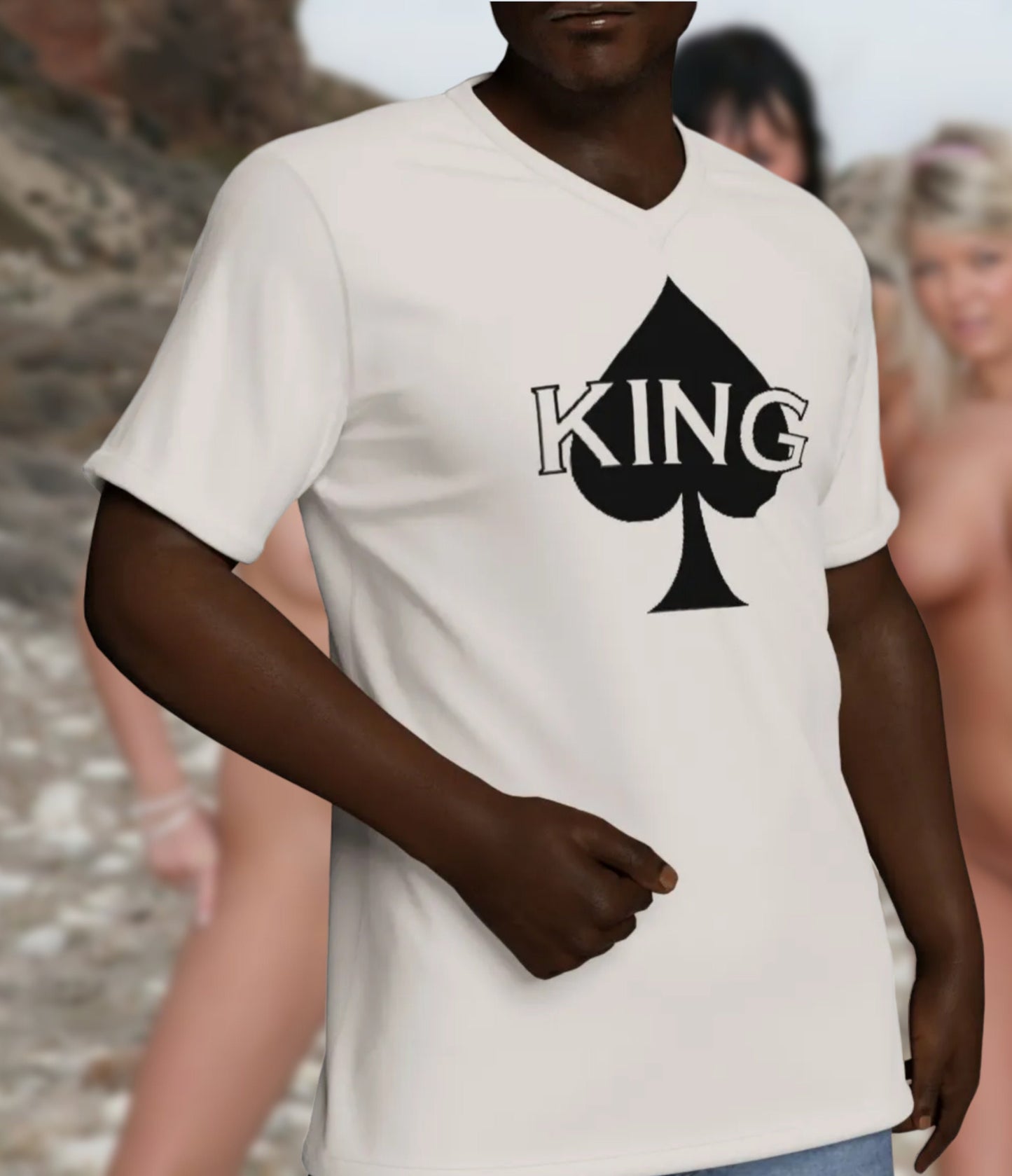 King of Spades T-Shirt – Bold & Confident Casual Wear