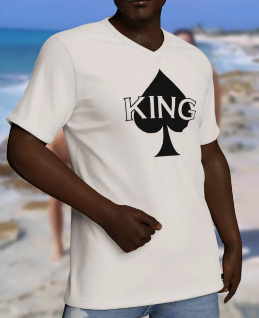KING of SPADES  tshirt , kos t-shirt, t-shirt bbc Cuckold , slut clothing, Kos, ebpny