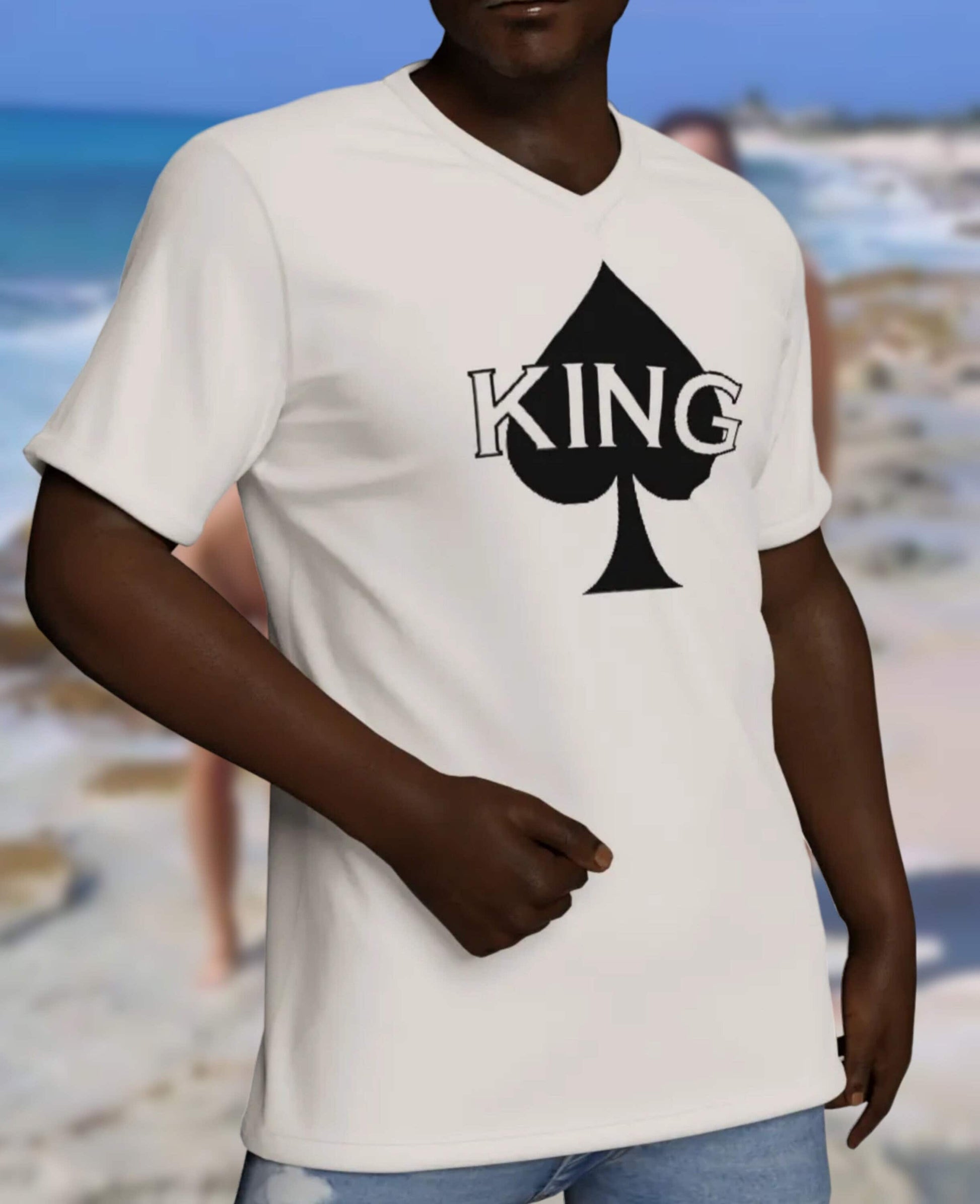 King of Spades T-Shirt – Bold & Confident Men’s Casual Wear